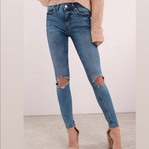 NWOT Free People Busted Jeans